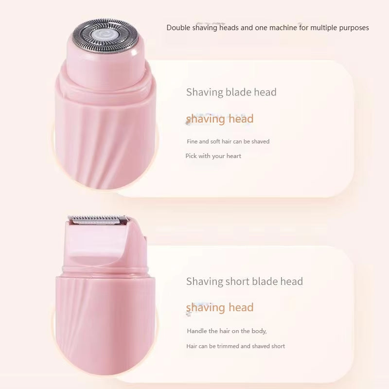 Bikini Trimmer for Women Electric Razor Female Body Epilator Women Electric Shaver for Bikini Legs Underarm Face Hair Remover